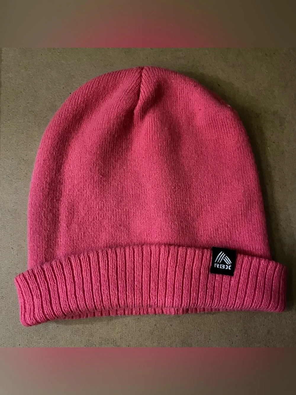 RBX Hot Pink Winter Knit Beanie